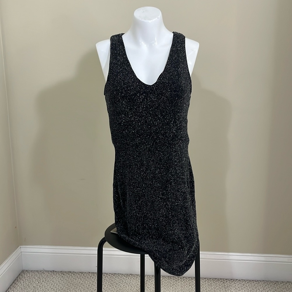 Forever 21 Black Glitter Dress